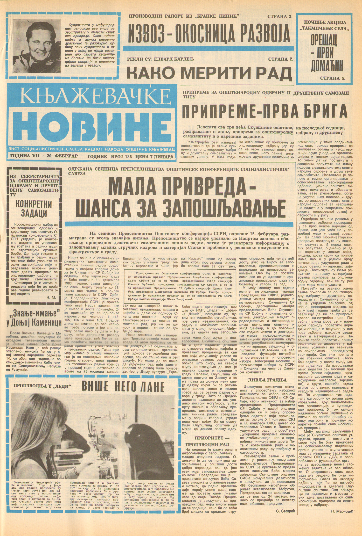 Knjaževačke novine 1