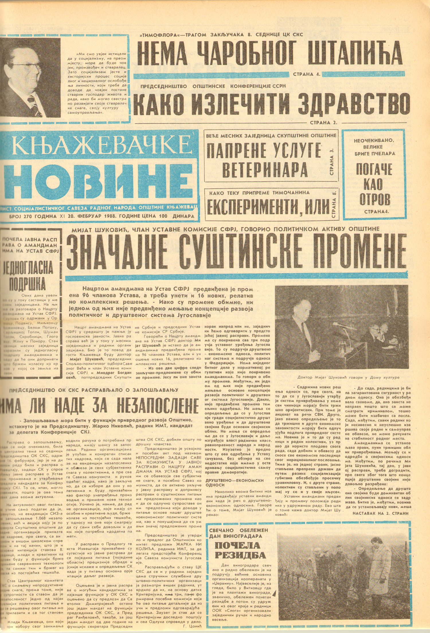 Knjaževačke novine 1